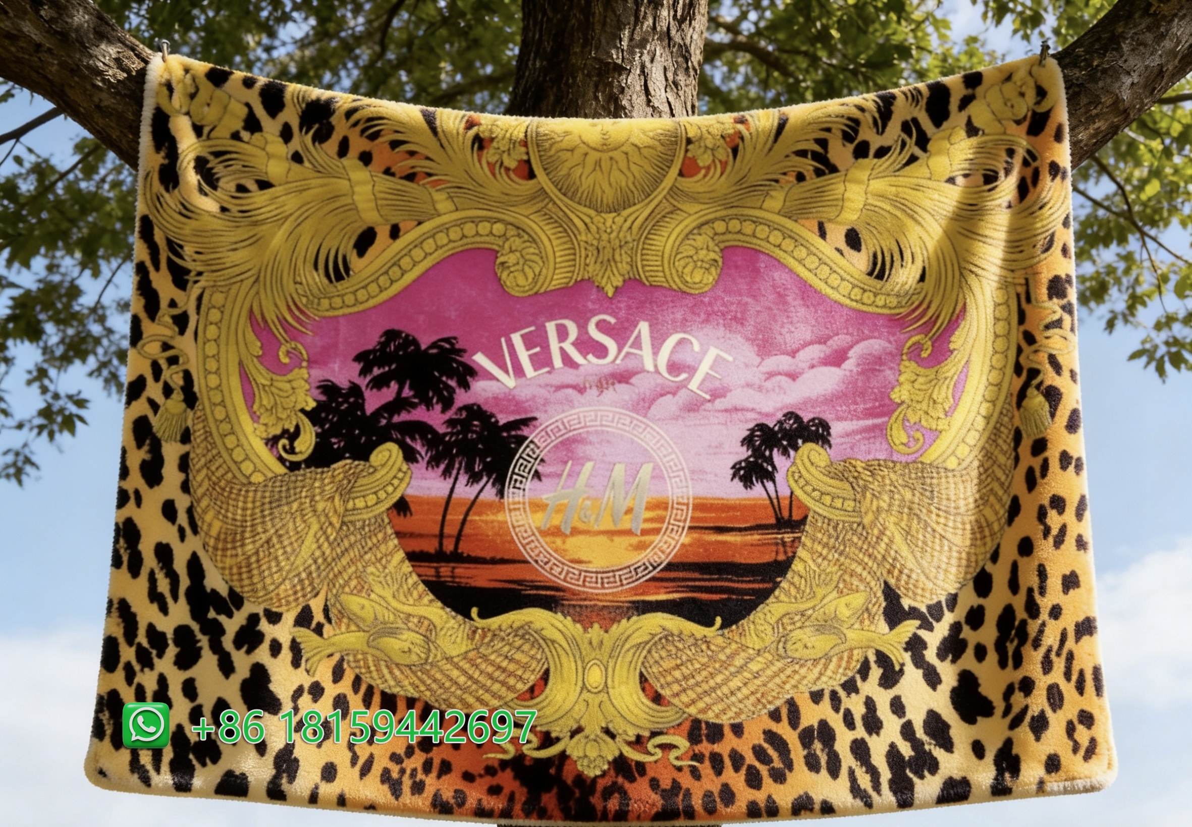 Versace Throw Blankets